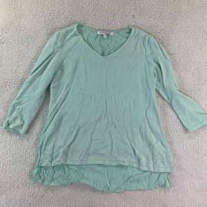 Company Ellen Tracy size S mint blue shirt